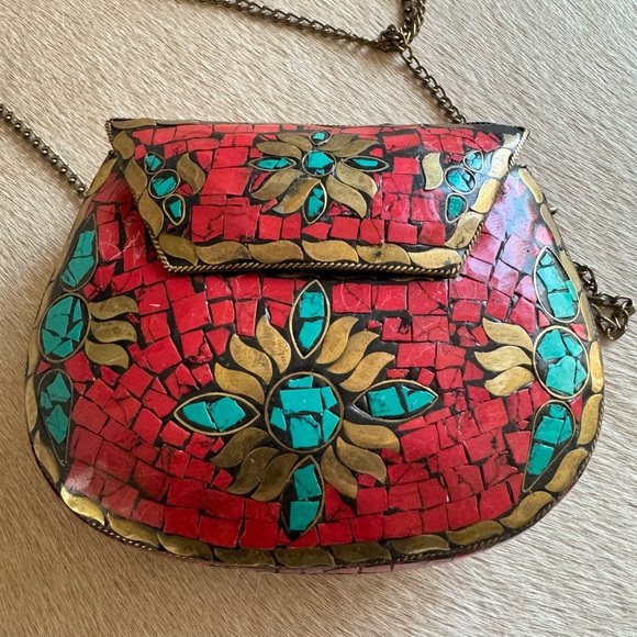 Mosaic metal bag- sizzzle - Picture 2 of 9
